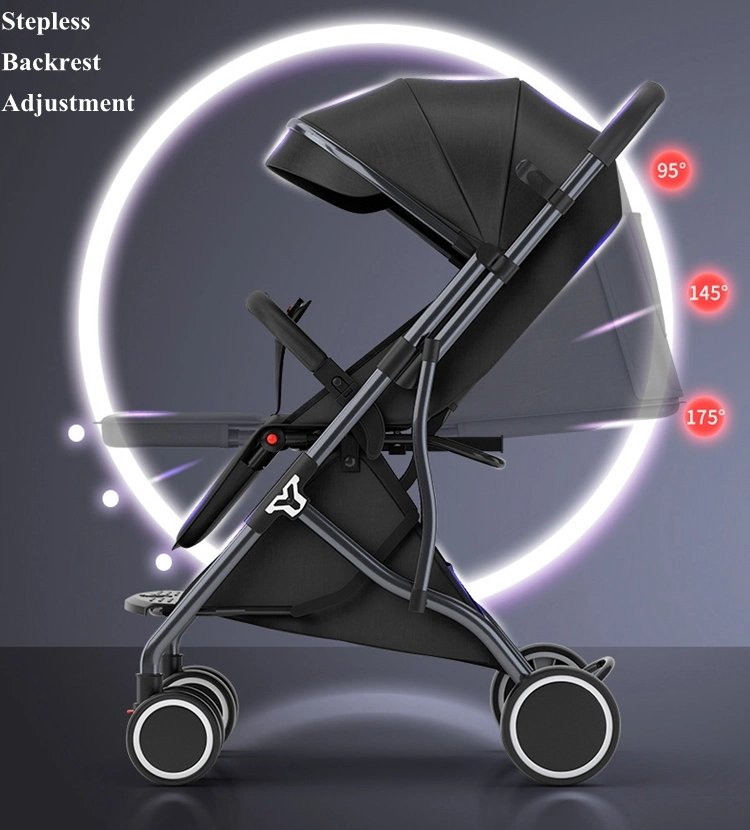 Potable and Light Weight Compact Pocket Stroller Newborn Baby Stroller Prams