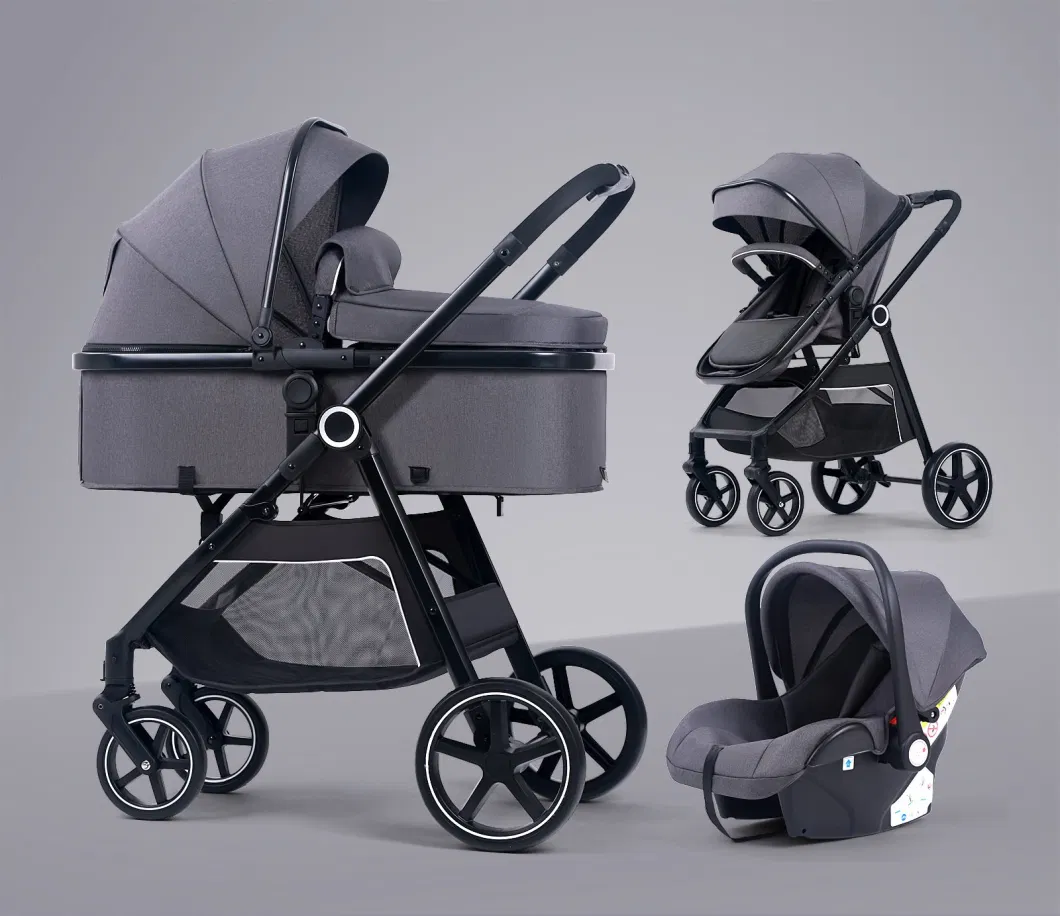 Luxury Baby Stroller High View Baby Pram Carrier