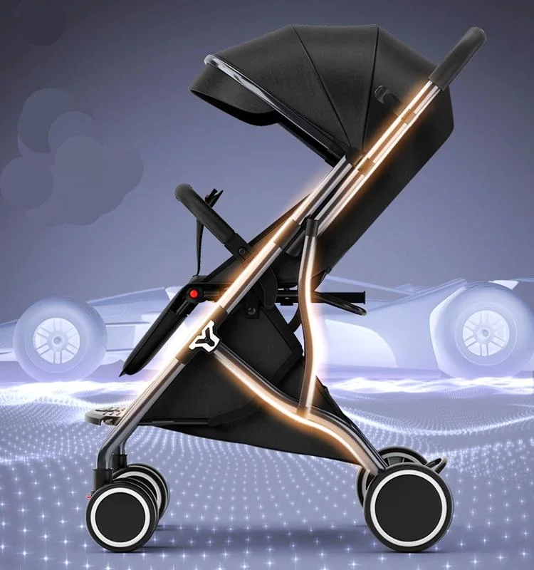 Potable and Light Weight Compact Pocket Stroller Newborn Baby Stroller Prams