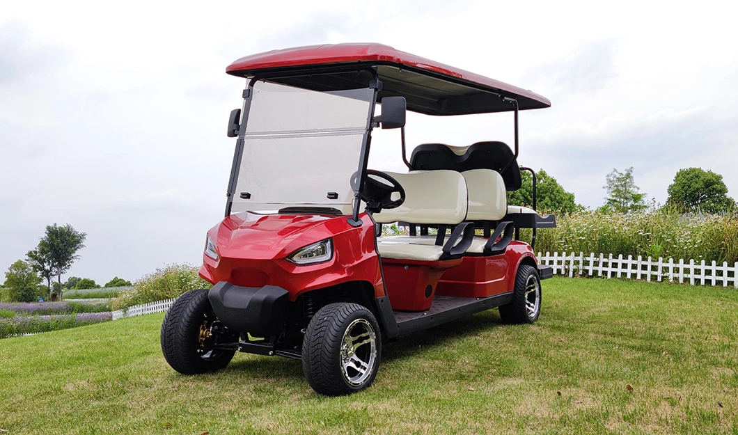 4 Wheel Drive 6 Seater Golf Buggy with Solar Panel